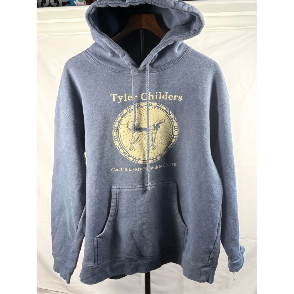 Tyler Childers L Blue Hounds to Heaven Concert Merch Hoodie Country Folk Indie